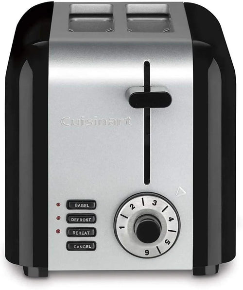 Cuisinart CPT-320P1 Compact 2-Slice Toaster, Brushed Stainless
