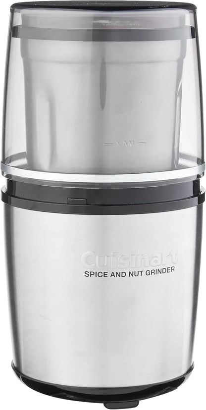 Cuisinart Spice and Nut Grinder, Push-Top Lid for On/Off, Dishwasher Safe