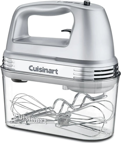 Cuisinart Electric Hand Mixer, 9 Speeds, Extra Long Beaters, 220W