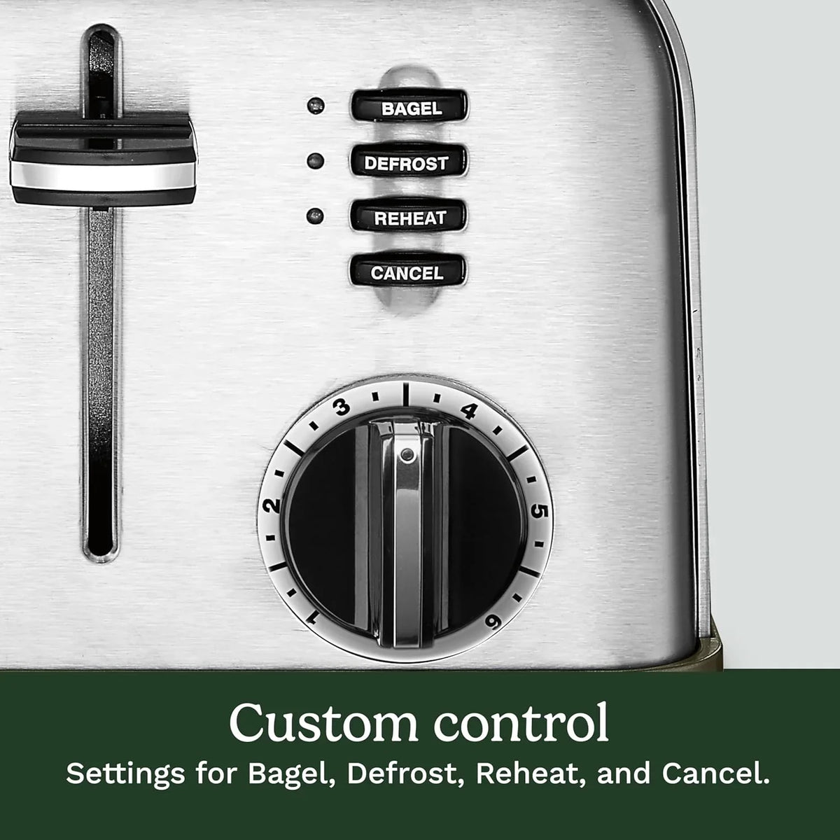 Cuisinart Toaster, Extra-Wide Slots, Stainless Steel, 4-Slice